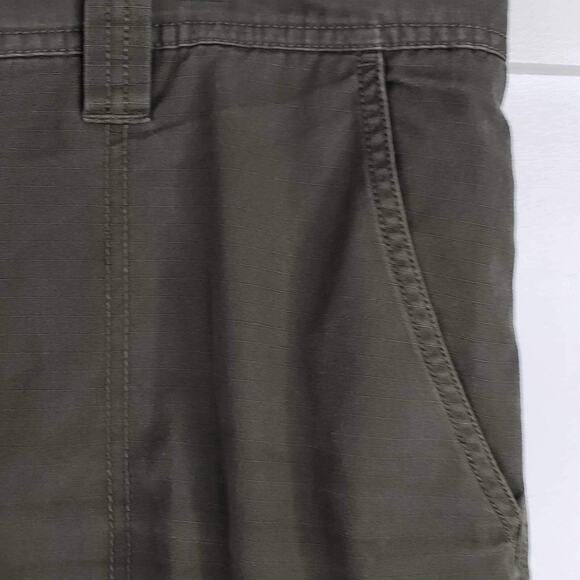 The North Face Shorts Men's Size 40 Regular Green Cargo Ripstop Canvas - Picture 5 of 13